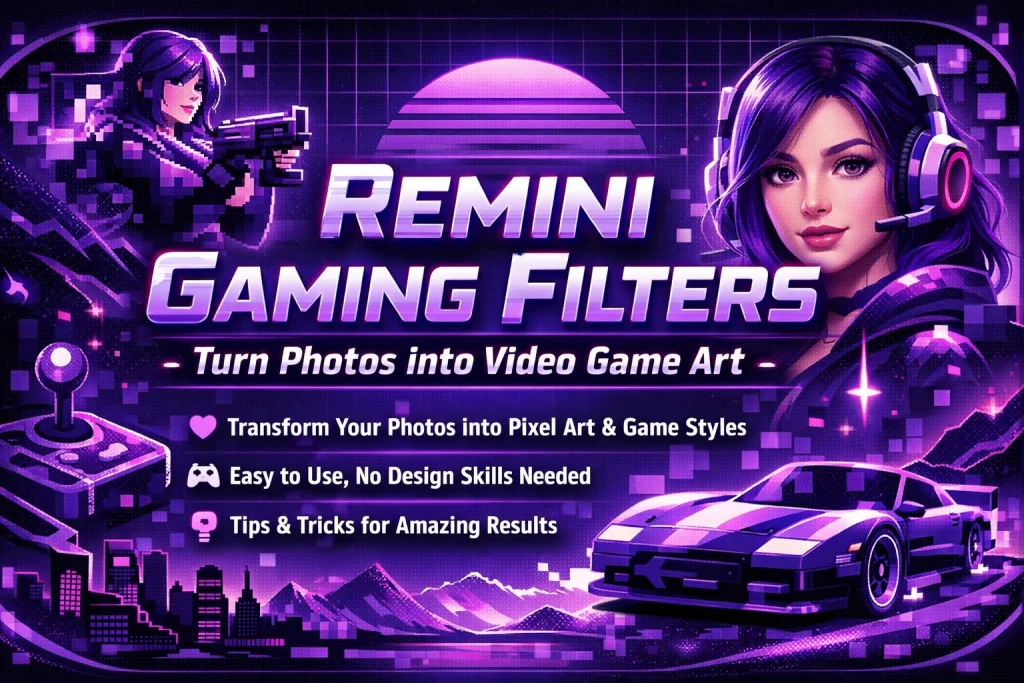 remini gaming filters