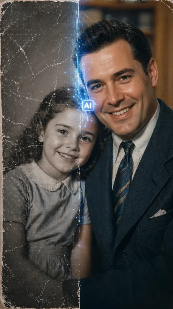 Restore Old Photos with Remini Mod APK