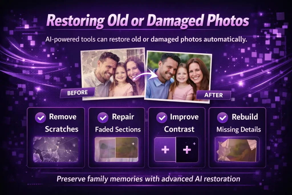 Restoring Old or Damaged Photos